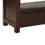 Mueble para TV madera maciza acacia marrón oscuro 90x30x55 cm de , Muebles TV - Ref: Foro24-246102, Precio: 186,04 €, Descuen...