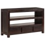 Massives TV-Möbel aus dunkelbrauner Akazie, 90x30x55 cm. von , TV-Möbel - Ref: Foro24-246102, Preis: 186,04 €, Rabatt: %