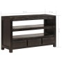 Massives TV-Möbel aus dunkelbrauner Akazie, 90x30x55 cm. von , TV-Möbel - Ref: Foro24-246102, Preis: 186,04 €, Rabatt: %