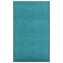 Waschbarer Türvorleger in Cyanblau, 90x150 cm. von , Fußmatten - Ref: Foro24-323461, Preis: 70,99 €, Rabatt: %