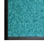 Waschbarer Türvorleger in Cyanblau, 90x150 cm. von , Fußmatten - Ref: Foro24-323461, Preis: 70,99 €, Rabatt: %
