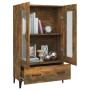 Smoked oak plywood sideboard 70x31x115 cm by , Sideboards - Ref: Foro24-817480, Price: 116,11 €, Discount: %