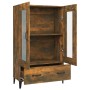 Smoked oak plywood sideboard 70x31x115 cm by , Sideboards - Ref: Foro24-817480, Price: 116,11 €, Discount: %
