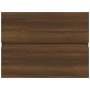 Waschbeckenunterschrank aus Eichenholz in brauner Farbe, 60x38,5x45cm. von , Badezimmermöbel - Ref: Foro24-815650, Preis: 55,...