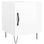 Bedside tables 2 units engineered wood glossy white 40x40x50 cm by , Nightstands - Ref: Foro24-827553, Price: 50,17 €, Discou...