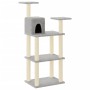 Cat scratcher with light gray sisal posts 118.5 cm by , Cat furniture - Ref: Foro24-171428, Price: 53,81 €, Discount: %