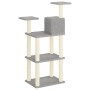 Cat scratcher with light gray sisal posts 118.5 cm by , Cat furniture - Ref: Foro24-171428, Price: 53,81 €, Discount: %