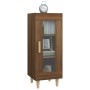 Ingenieurholz-Sideboard in Eichenbraun 34,5x34x90 cm von , Sideboards - Ref: Foro24-817428, Preis: 54,32 €, Rabatt: %