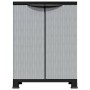 Plastikschrank im Rattan-Design 68x39x92 cm von , Schließfächer und Lagerschränke - Ref: Foro24-337898, Preis: 107,67 €, Raba...