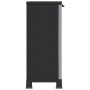 Armario de plástico diseño de ratán 68x39x92 cm de , Taquillas y armarios de almacenamiento - Ref: Foro24-337898, Precio: 107...