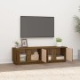 Massives TV-Möbel aus Pinienholz in Honigbraun, 140x40x40 cm. von , TV-Möbel - Ref: Foro24-814462, Preis: 96,79 €, Rabatt: %