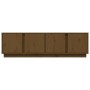 Mueble de TV madera maciza de pino marrón miel 140x40x40 cm de , Muebles TV - Ref: Foro24-814462, Precio: 96,79 €