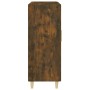 Rauchiger Eichenfurnier-Holzschrank 69,5x34x90 cm von , Sideboards - Ref: Foro24-817333, Preis: 82,56 €, Rabatt: %