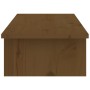 Massive Pinienholz-Monitorständer in Honigbraun, 100x27x15 cm. von , Computersockel und -erhöhungen - Ref: Foro24-813982, Pre...
