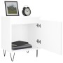 Zwei Nachttische aus weißem Glanz-Engineered-Holz, 40x30x50 cm. von , Nachttische - Ref: Foro24-826833, Preis: 64,60 €, Rabat...