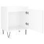 Zwei Nachttische aus weißem Glanz-Engineered-Holz, 40x30x50 cm. von , Nachttische - Ref: Foro24-826833, Preis: 64,60 €, Rabat...