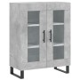 Grauer Beton-Engineered-Holz-Sideboard 69,5x34x90 cm von , Sideboards - Ref: Foro24-827816, Preis: 88,17 €, Rabatt: %