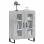 Engineered wood sideboard in gray concrete 69.5x34x90 cm by , Sideboards - Ref: Foro24-827816, Price: 88,10 €, Discount: %