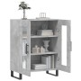 Grauer Beton-Engineered-Holz-Sideboard 69,5x34x90 cm von , Sideboards - Ref: Foro24-827816, Preis: 88,17 €, Rabatt: %