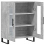 Grauer Beton-Engineered-Holz-Sideboard 69,5x34x90 cm von , Sideboards - Ref: Foro24-827816, Preis: 88,17 €, Rabatt: %