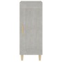 Graue Beton-Sperrholzvitrine 34,5x34x90 cm von , Sideboards - Ref: Foro24-812415, Preis: 57,60 €, Rabatt: %