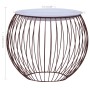 Goldener Couchtisch Ø 51 cm von , Couchtisch - Ref: Foro24-287659, Preis: 80,53 €, Rabatt: %