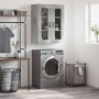 Concrete gray wall cabinet 69.5x34x90 cm by , Sideboards - Ref: Foro24-828488, Price: 103,95 €, Discount: %
