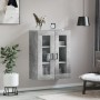 Concrete gray wall cabinet 69.5x34x90 cm by , Sideboards - Ref: Foro24-828488, Price: 103,95 €, Discount: %
