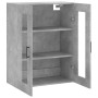 Armario de pared gris hormigón 69,5x34x90 cm de , Aparadores - Ref: Foro24-828488, Precio: 104,06 €, Descuento: %