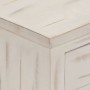 Solid white mango wood bedside table 40x30x50 cm by , Nightstands - Ref: Foro24-247713, Price: 116,39 €, Discount: %