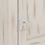 Mesita de noche de madera maciza de mango blanca 40x30x50 cm de , Mesitas de noche - Ref: Foro24-247713, Precio: 116,39 €, De...