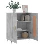 Engineered wood sideboard in gray concrete 69.5x34x90 cm by , Sideboards - Ref: Foro24-830176, Price: 75,32 €, Discount: %