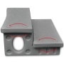 Escalones para bañera de hiromasaje gris de , Accesorios para piscinas y spa - Ref: Foro24-90881, Precio: 129,99 €