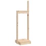 Massiver Kiefernholz-Holzständer 33,5x30x110 cm von , Brennholztaschen und -halter - Ref: Foro24-822616, Preis: 37,68 €, Raba...