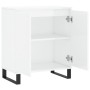 Aparador de madera contrachapada blanco brillante 60x35x70 cm de , Aparadores - Ref: Foro24-827166, Precio: 85,05 €
