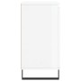 Aparador de madera contrachapada blanco brillante 60x35x70 cm de , Aparadores - Ref: Foro24-827166, Precio: 85,05 €