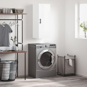 Bright white wall cabinet 34.5x34x90 cm by , Sideboards - Ref: Foro24-828862, Price: 54,60 €, Discount: %