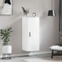 Armario de pared blanco brillante 34,5x34x90 cm de , Aparadores - Ref: Foro24-828862, Precio: 54,55 €, Descuento: %