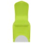 Elastic chair cover 6 units green by , Covers - Ref: Foro24-131414, Price: 31,52 €, Discount: %