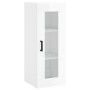 Armario de pared blanco brillante 34,5x34x90 cm de , Aparadores - Ref: Foro24-828910, Precio: 58,19 €, Descuento: %