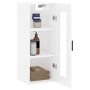 Armario de pared blanco brillante 34,5x34x90 cm de , Aparadores - Ref: Foro24-828910, Precio: 58,19 €, Descuento: %