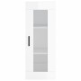 Armario de pared blanco brillante 34,5x34x90 cm de , Aparadores - Ref: Foro24-828910, Precio: 58,19 €, Descuento: %