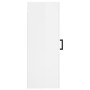 Armario de pared blanco brillante 34,5x34x90 cm de , Aparadores - Ref: Foro24-828910, Precio: 58,19 €, Descuento: %