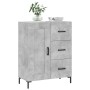 Engineered wood sideboard in gray concrete 69.5x34x90 cm by , Sideboards - Ref: Foro24-830264, Price: 98,14 €, Discount: %