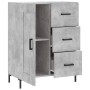 Engineered wood sideboard in gray concrete 69.5x34x90 cm by , Sideboards - Ref: Foro24-830264, Price: 98,14 €, Discount: %