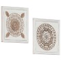 Handgeschnitzte Wandpaneele, 2 Stück, MDF, 40x40x1,5cm. von , Wandverkleidung - Ref: Foro24-321659, Preis: 36,66 €, Rabatt: %