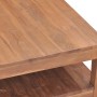 Solid teak wood coffee table 68x67x35 cm by , Coffee table - Ref: Foro24-332859, Price: 172,28 €, Discount: %