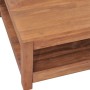 Solid teak wood coffee table 68x67x35 cm by , Coffee table - Ref: Foro24-332859, Price: 172,28 €, Discount: %