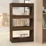 Shelf/divider engineered wood brown oak 60x30x103 cm by , Bookcases and shelves - Ref: Foro24-813604, Price: 57,40 €, Discoun...