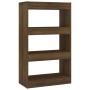Regal/Teiler aus braunem Eichenholz, 60x30x103 cm. von , Bücherregale und Regale - Ref: Foro24-813604, Preis: 57,40 €, Rabatt: %